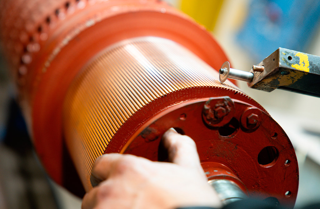 Reparación de motores de CC de excitación independiente en MOTORLAN